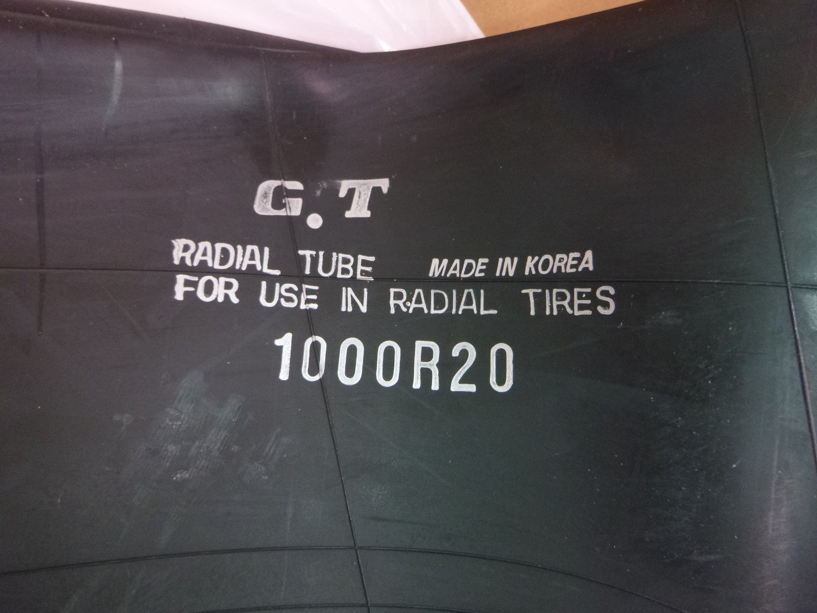 10.00R20 Inner Tube With TR78A Valve 1000R20 Made In Korea | Replacement Truck Parts, Trailer Accessories, Automobile Supplies, Car Parts &amp; Accessories