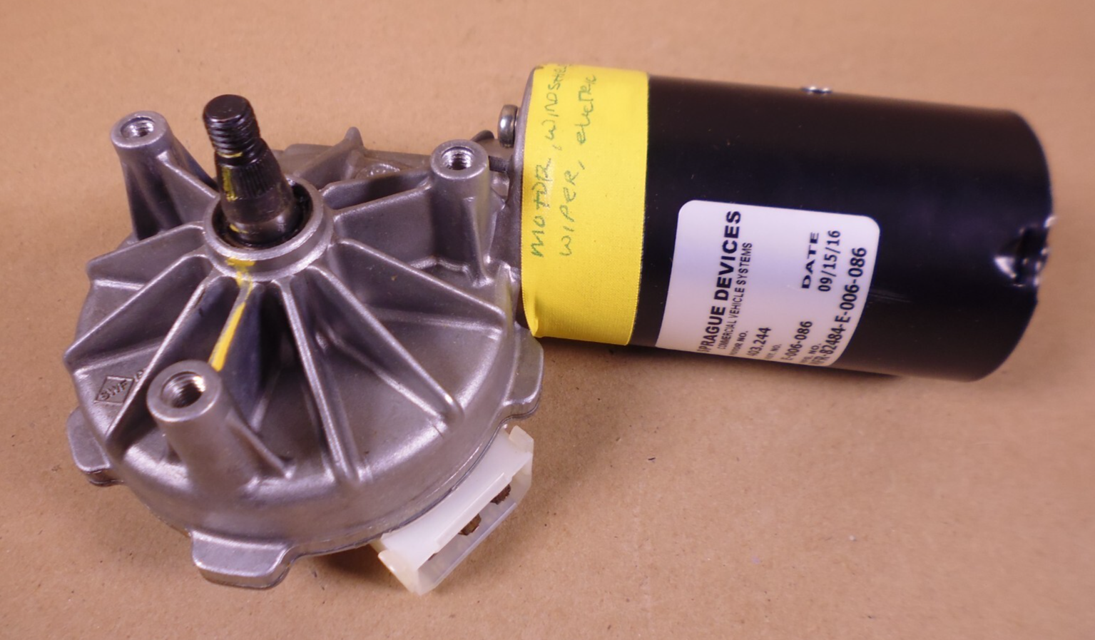 FMTV LMTV Windshield Wiper Motor 403.244 Sprague E-006-086 , 2540-361-5201 | Genuine FMTV Replacement Parts, LMTV Parts For Sale and Military Surplus Medium Tactical Vehicle Parts &amp; Components
