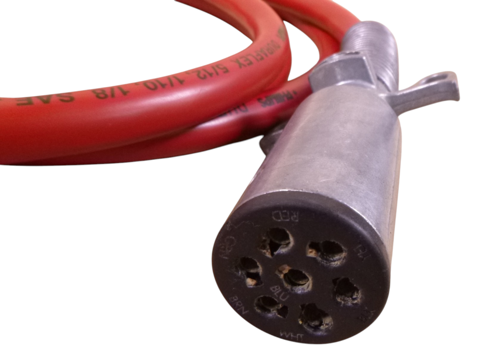 12FT. Trailer Cable Wiring Extension Cord w/ Phillips J560b 7-Pin To 7-Pin Plug