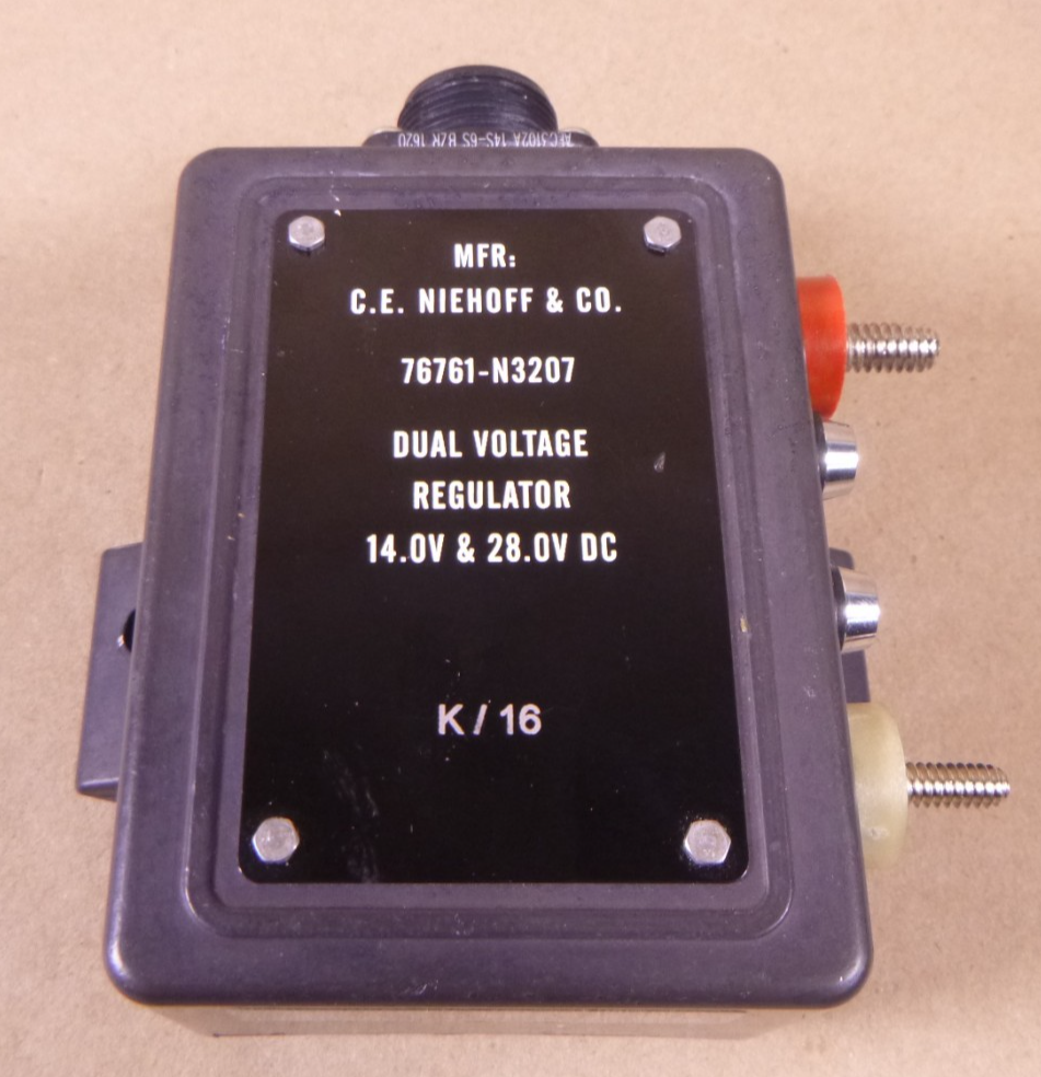 *NEW TAKE OFF* CE Niehoff N3207 Dual Voltage Regulator 28V & 14V DC 6110-01-506-8086 | Replacement Truck Parts, Trailer Accessories, Automobile Supplies, Car Parts & Accessories