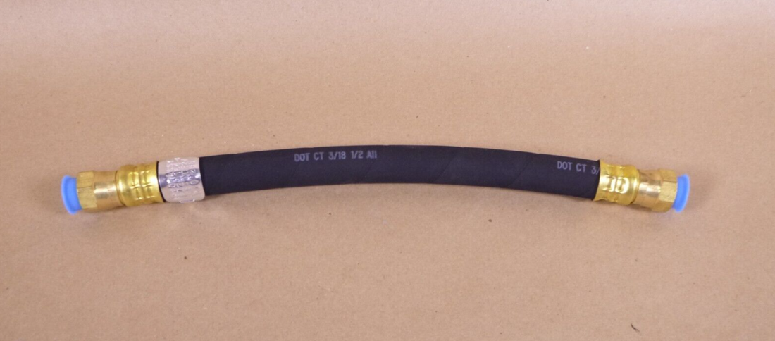 USGI FMTV / LMTV Rear Air Brake Hose Assembly 12420064-006, 4720-01-439-6769 | Genuine FMTV Replacement Parts, LMTV Parts For Sale and Military Surplus Medium Tactical Vehicle Parts &amp; Components