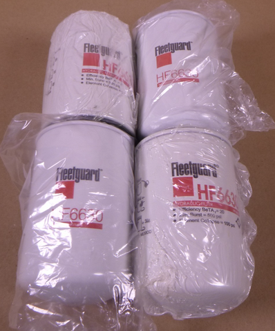 (4 Pack) Fleetguard HF6630 Hydraulic Spn-On Filter | Replacement Truck Parts, Trailer Accessories, Automobile Supplies, Car Parts & Accessories