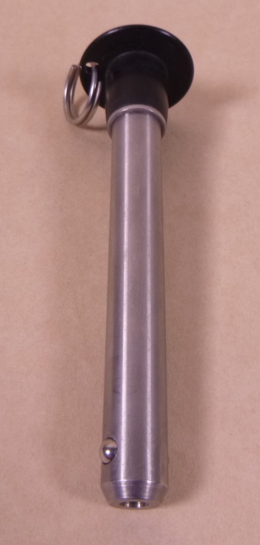5/8" Shank x 4" Grip Stainless Steel Ball Lock Quick Release Pin Avibank USA