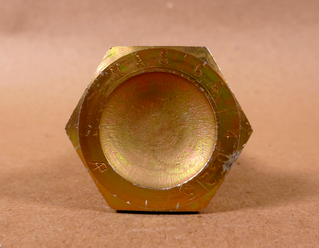 NAS6614D25 Drilled Shank Close Tolerance Bolt 7/8-14 x 2-3/4" Cadmium Plated | Industrial Replacement Nuts & Bolts Distributor and Machinery Screws & Fasteners Supply