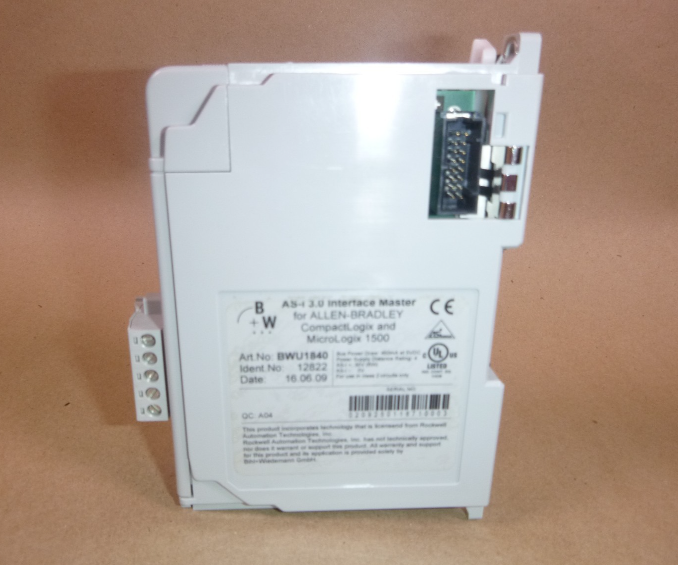 U71003 AS-Interface Backplane Master For Allen Bradley 1769 &amp; Micrologix 1500