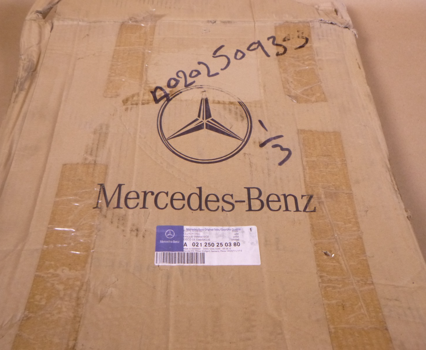 OEM Mercedes Benz A021250250380 Clutch Plate Fits Sachs 421878001840 | Replacement Truck Parts, Trailer Accessories, Automobile Supplies, Car Parts &amp; Accessories