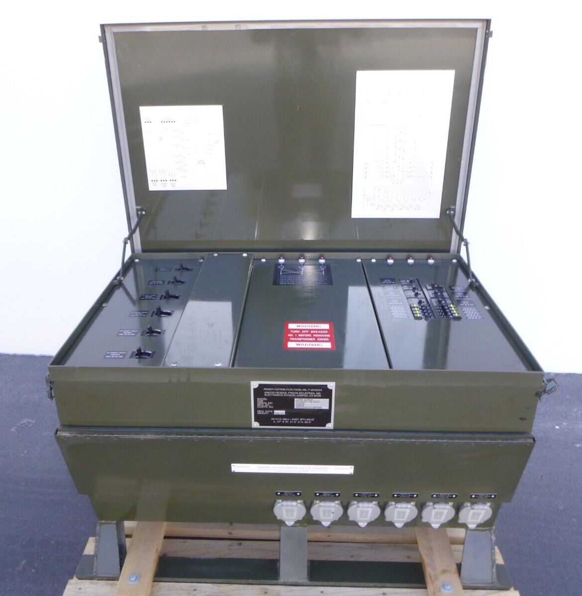 150KW Portable Power Distribution Panel 30 KVA Spider Box 225 Max Output 3 &amp; 1Ph | Electrical MRO Replacement Parts &amp; Components and Commercial Electrical Supplies Company