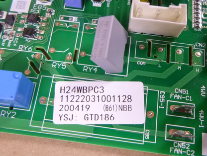 *UNTESTED* H24WBPC3 HVAC PCB Board 11222031001128 Air Conditioning | Electrical MRO Replacement Parts &amp; Components and Commercial Electrical Supplies Company