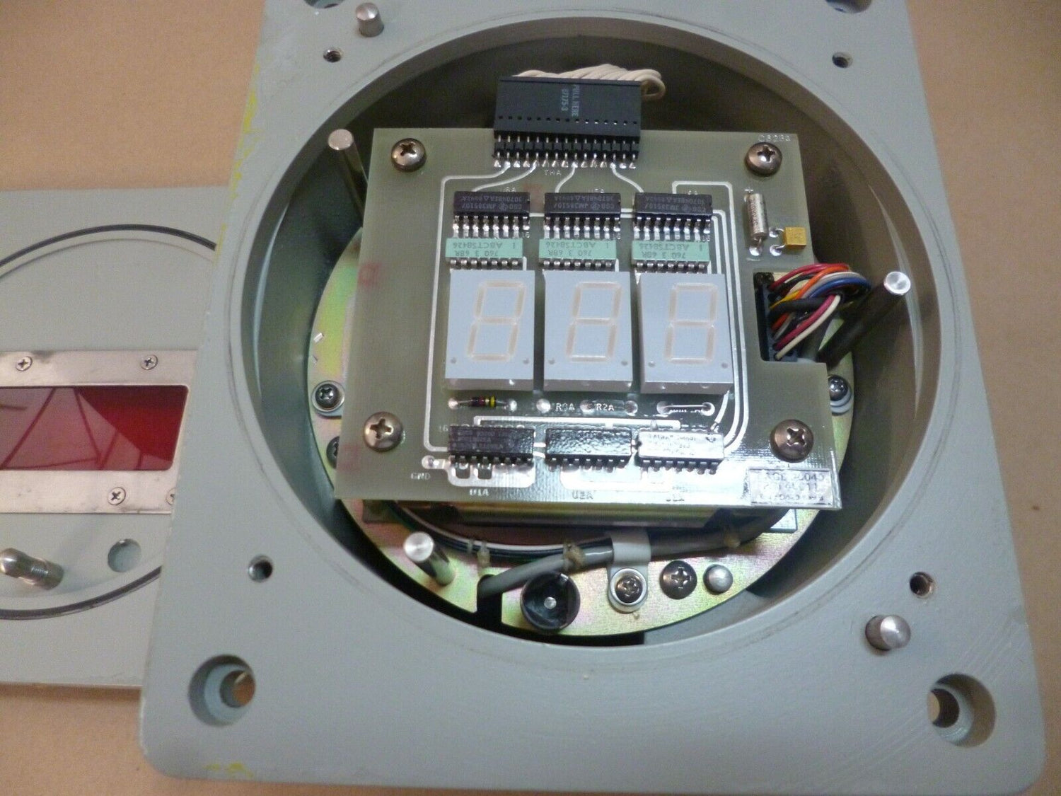 NAVAL SHIPS MARINE COURSE INDICATOR 4LCD1N , 6605-01-233-5221 , 115V , 400Hz *FOR PARTS* | Electrical MRO Replacement Parts &amp; Components and Commercial Electrical Supplies Company