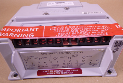 Woodward 8290-191 24V EPG Speed Controller , REV. C | Replacement Truck Parts, Trailer Accessories, Automobile Supplies, Car Parts &amp; Accessories