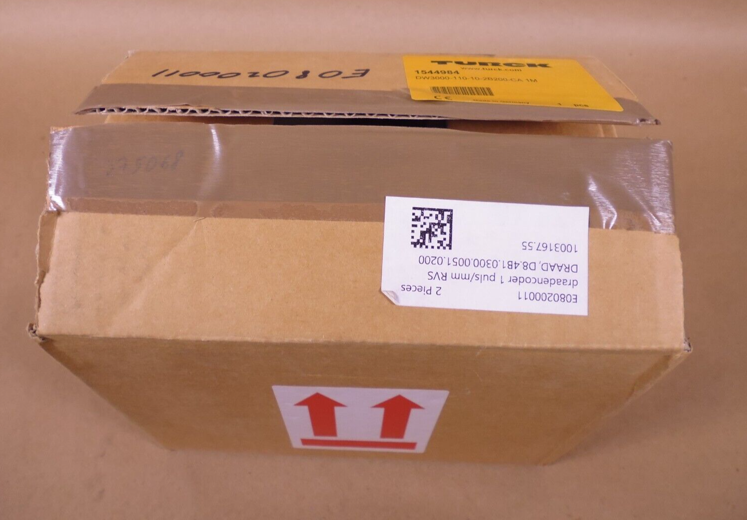 TURCK 1544984 DW3000-110-10-2B200-CA 1M Draw Wire Encoder Sensor 10-30VDC 100mA | Electrical MRO Replacement Parts &amp; Components and Commercial Electrical Supplies Company