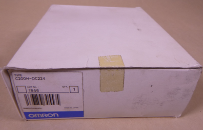 NEW Omron C200H-OC224 8-Pt Relay Output Module 250VAC 24VDC PLC 