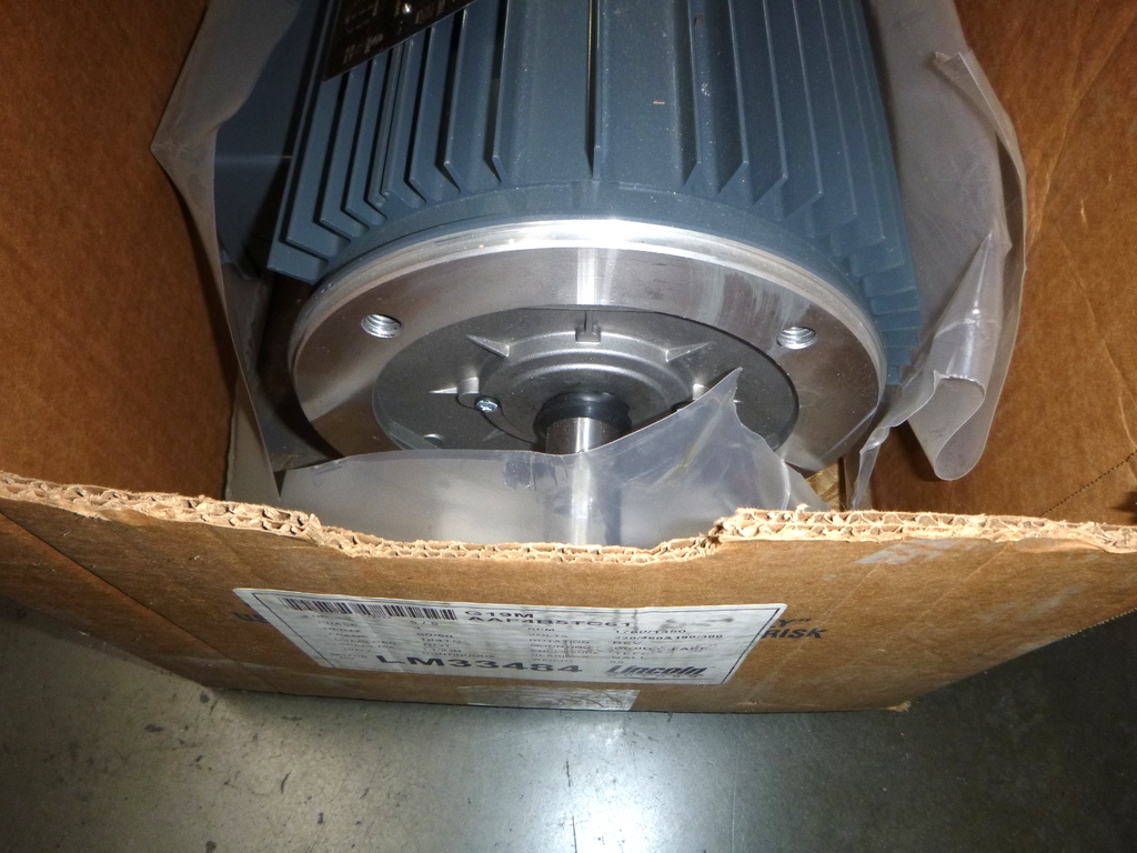 5 HP, 1800 RPM, 230/460 Volts, 3 PH, TEFC, 184TC, FOOTED, Lincoln, LM33484 | Industrial Electric Motors, Pumps & Parts