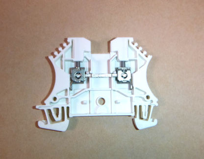1492-J3-W Allen-Bradley 2-1/2 mm Standard Terminal Block - White - Box of 100