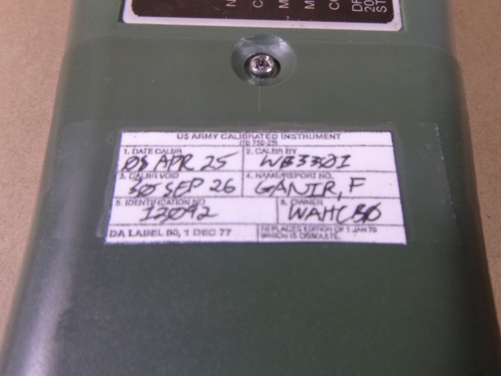 DRS AN/PRM-36 Radio Test Set 900858-001 900859-001 , 6625-01-581-8105