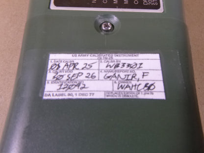 DRS AN/PRM-36 Radio Test Set 900858-001 900859-001 , 6625-01-581-8105