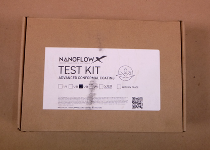 NANOFLOW V3 Air Curable Electronics Coating Test Kit With Saltwater Protection | Industrial MRO Replacement Parts, Manufacturing Machine Parts &amp; Components, Heavy Equipment Parts Supplier