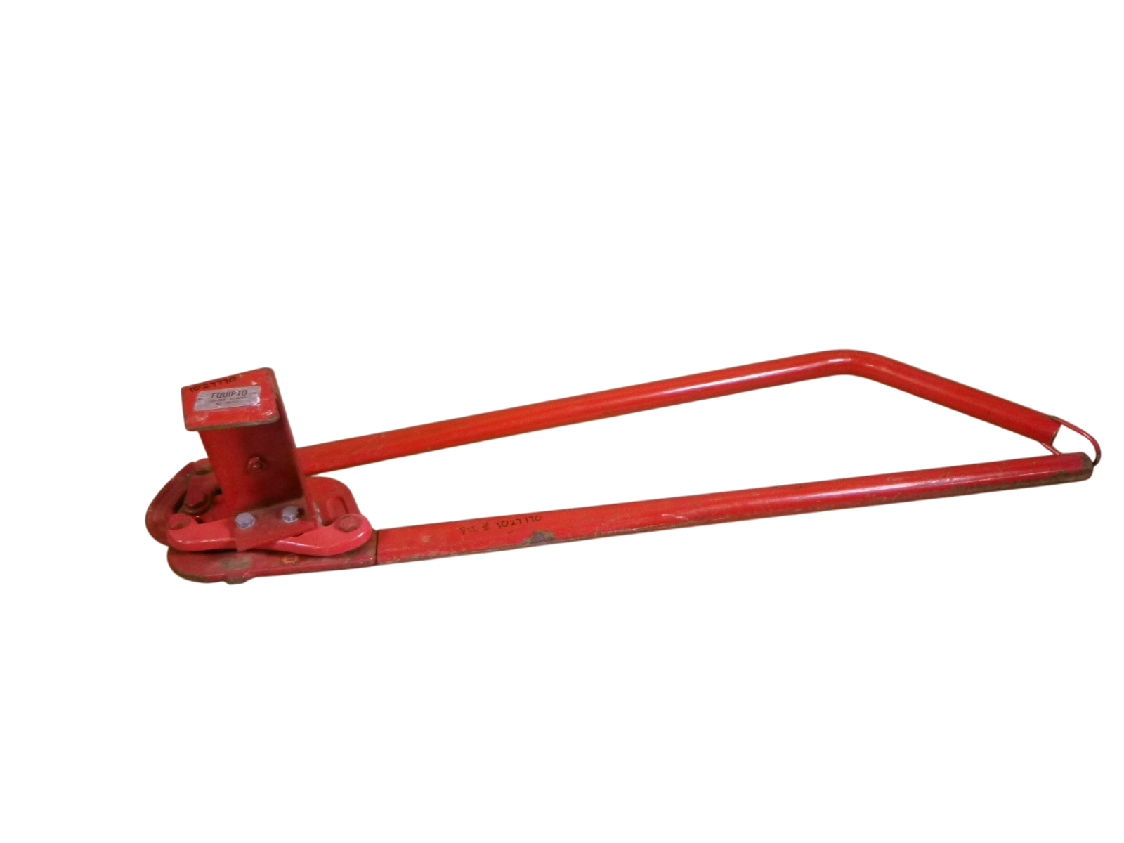 USED Equipto 10213 Slotted Angle Iron Shear Manual Cutter 3" Cutter x 39" Long | Industrial MRO Tools and Replacement Industrial Equipment Components