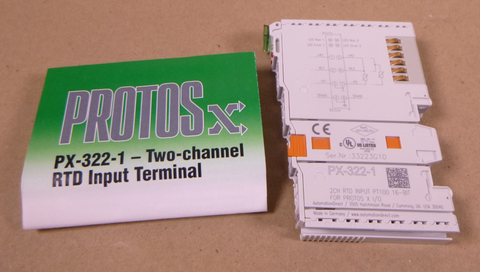 USED Automation Direct PX-322-1 2-Channel RTD Input PT100 16-Bit For Protos X I/O | Electrical MRO Replacement Parts & Components and Commercial Electrical Supplies Company
