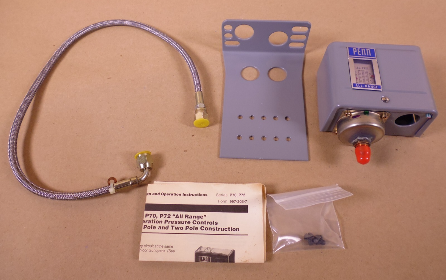 Johnson Controls P270CA-1C Open High Pressure Control 20"Hg. 100PSIG 1/4" | Industrial MRO Replacement Parts, Manufacturing Machine Parts &amp; Components, Heavy Equipment Parts Supplier