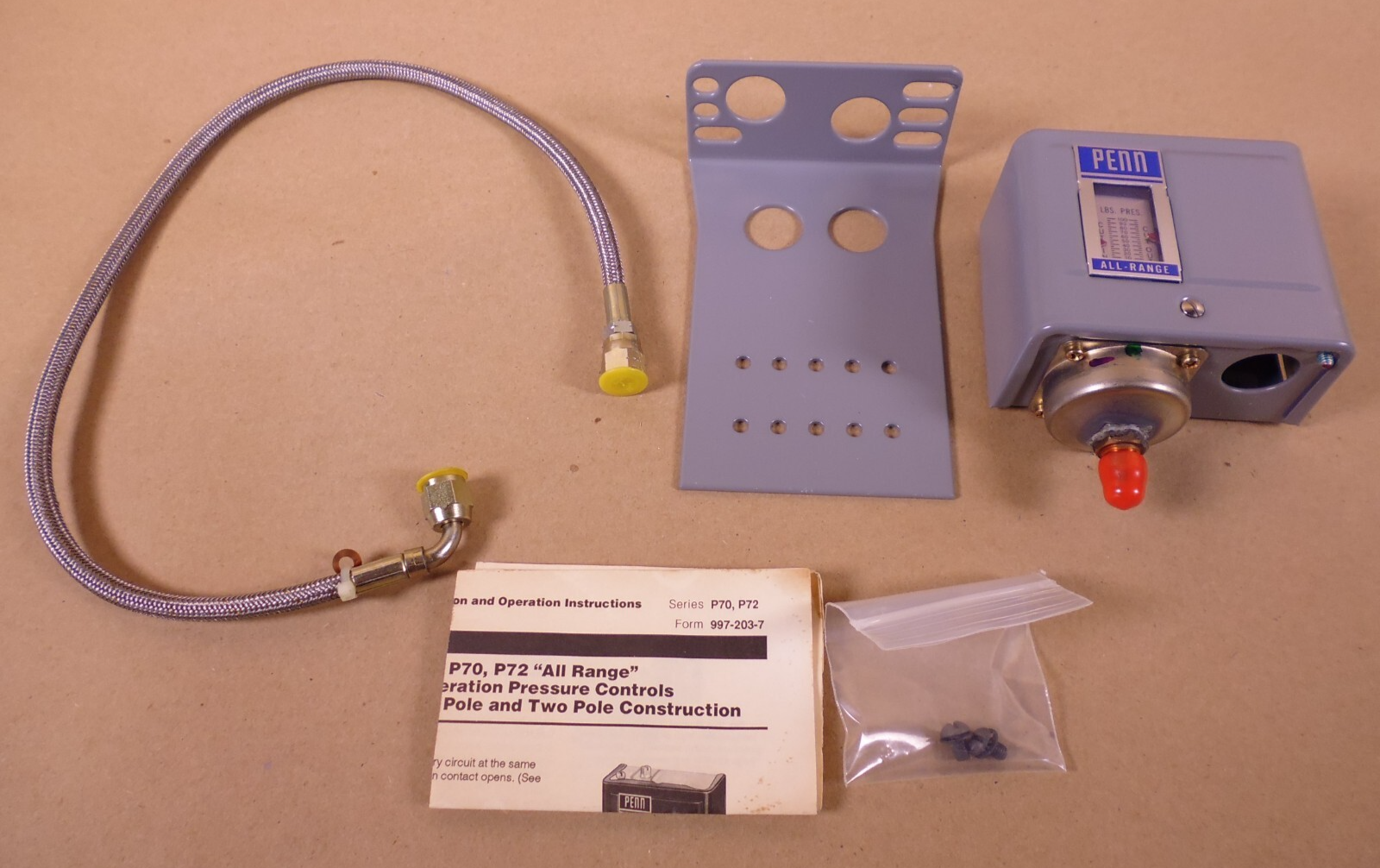Johnson Controls P270CA-1C Open High Pressure Control 20"Hg. 100PSIG 1/4" | Industrial MRO Replacement Parts, Manufacturing Machine Parts &amp; Components, Heavy Equipment Parts Supplier
