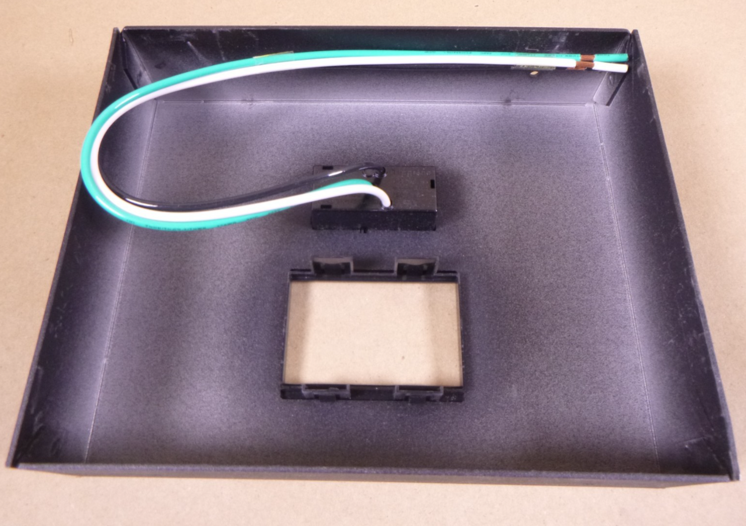 LEGRAND Wiremold OFR48-2MRTC Over Floor 2 Gang Outlet Box Raceway Transition | Electrical MRO Replacement Parts &amp; Components and Commercial Electrical Supplies Company