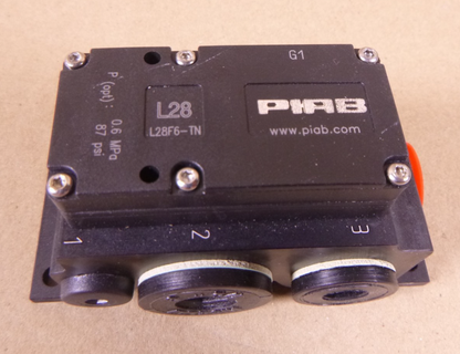 Piab L28F6-TN Vacuum Mini Pump Miniflex L28 , 87PSI 0.6MPa | Industrial Electric Motors, Pumps &amp; Parts