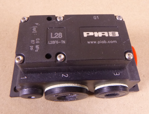 Piab L28F6-TN Vacuum Mini Pump Miniflex L28 , 87PSI 0.6MPa | Industrial Electric Motors, Pumps & Parts