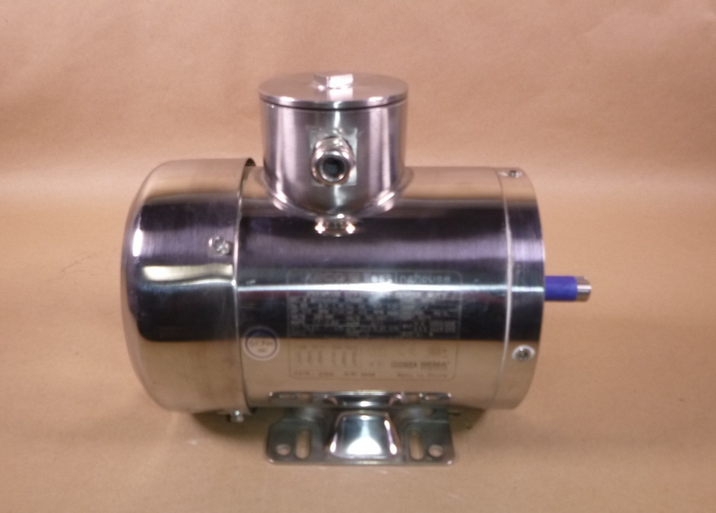 1/2 Hp 1800 Rpm 56C Frame Footed 3 Ph Stainless Steel Washdown Electric Motor | Industrial Electric Motors, Pumps & Parts