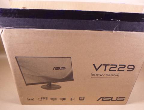 ASUS VT229H Touch Monitor - 21.5" , 1080p, 10-point Touch, IPS | Electrical MRO Replacement Parts & Components and Commercial Electrical Supplies Company