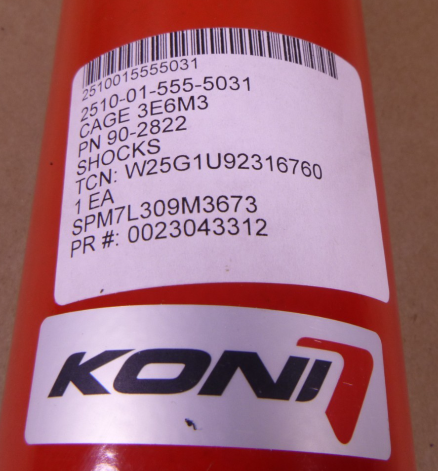 Koni 90 Series 90 2822 Adjustable Shock Absorber 90-2822