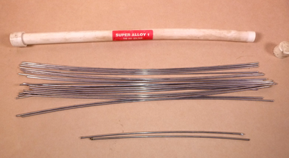 Muggy Weld Super Alloy 1, 1/8" x 18" 350°F Working Temperature 21 Rods