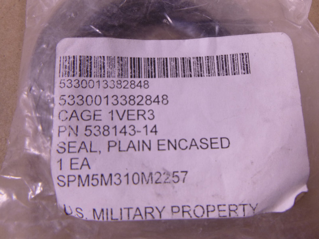 (3x) SKF 538143-14 Plain Encased Seal , 5330-01-338-2848 | Industrial MRO Replacement Parts, Manufacturing Machine Parts & Components, Heavy Equipment Parts Supplier