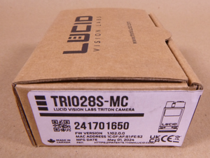 LUCID Vision Labs Triton Color Camera TRI028S-MC Sensor Sony IMX429 2.8 MP | Electrical MRO Replacement Parts & Components and Commercial Electrical Supplies Company