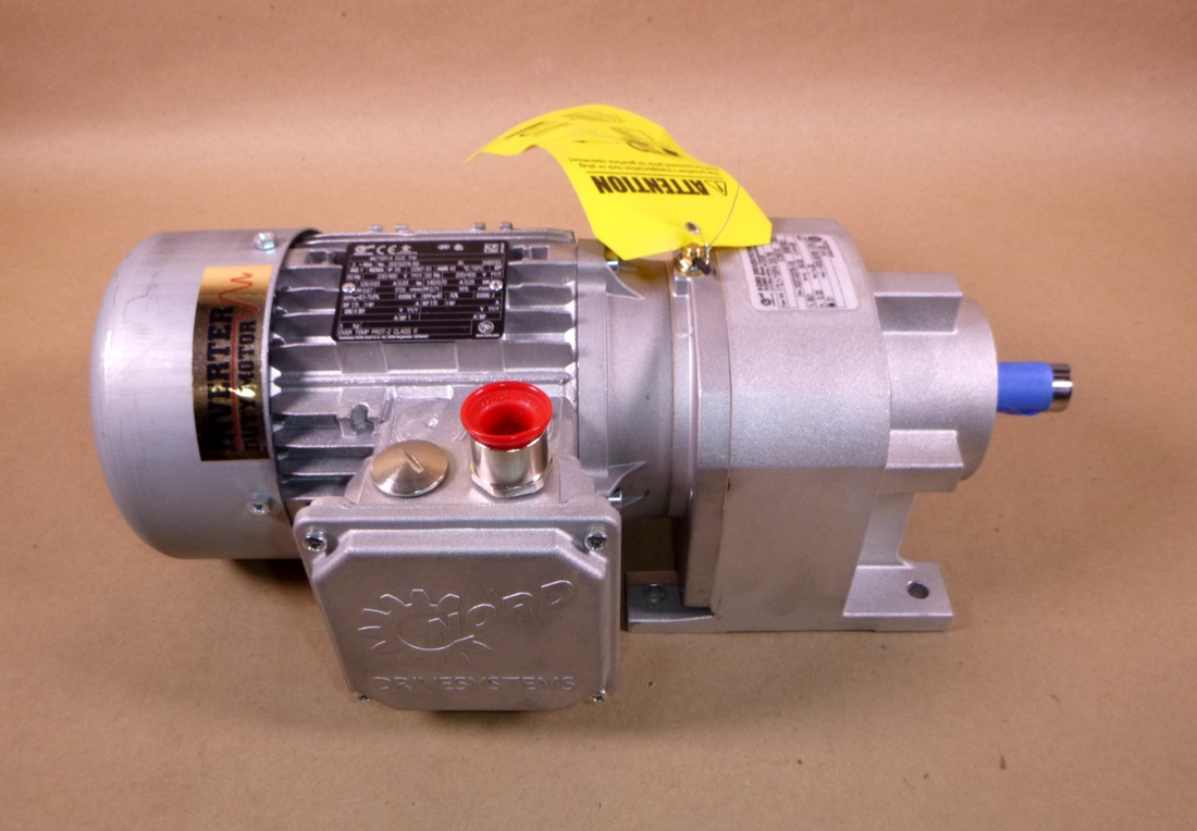 Nord SK172.1-71SP/4 Parallel Shaft Gearmotor 1/3 Hp. 32 Rpm 3 Phase TEFC 230/460 | Industrial Electric Motors, Pumps &amp; Parts
