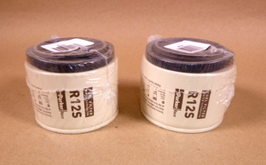 Lot of 2 Parker R12S Fuel Filter/Water Separator - 2 Micron For Racor 120 & 140 | Replacement Truck Parts, Trailer Accessories, Automobile Supplies, Car Parts & Accessories