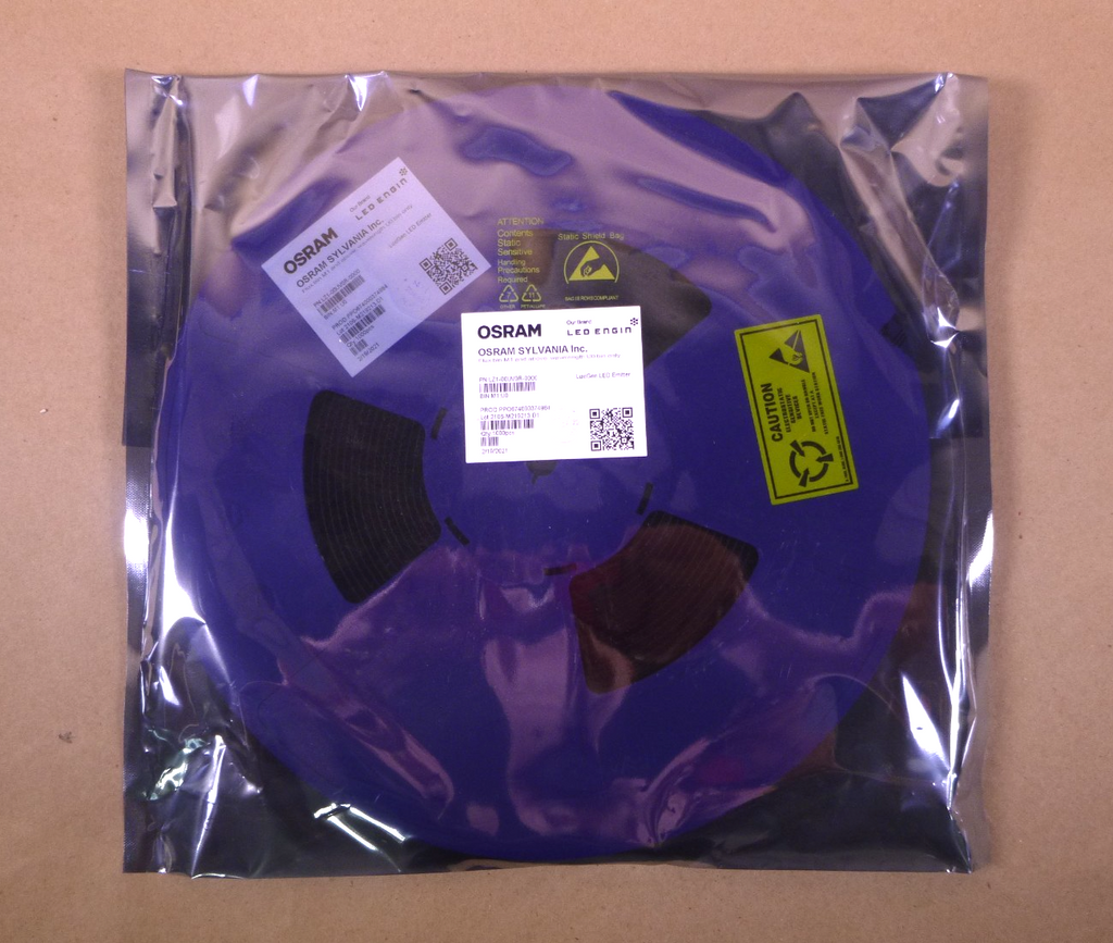 LZ1-00UV0R-0000 Ultraviolet (UV) Emitter 365nm 3.8V 1A 1100mW/sr @ 700mA 64° Die | Electrical MRO Replacement Parts & Components and Commercial Electrical Supplies Company