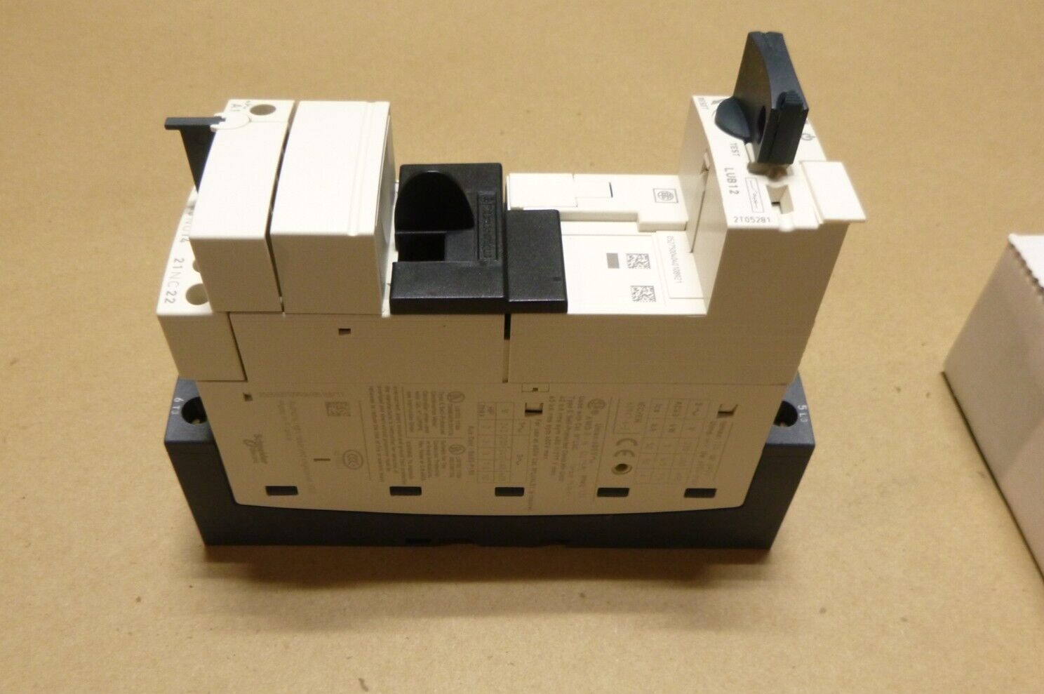 LUB12 Non reversing power base, TeSys Ultra W/ LUCA12FU Control Unit 3 Phase | Electrical MRO Replacement Parts &amp; Components and Commercial Electrical Supplies Company