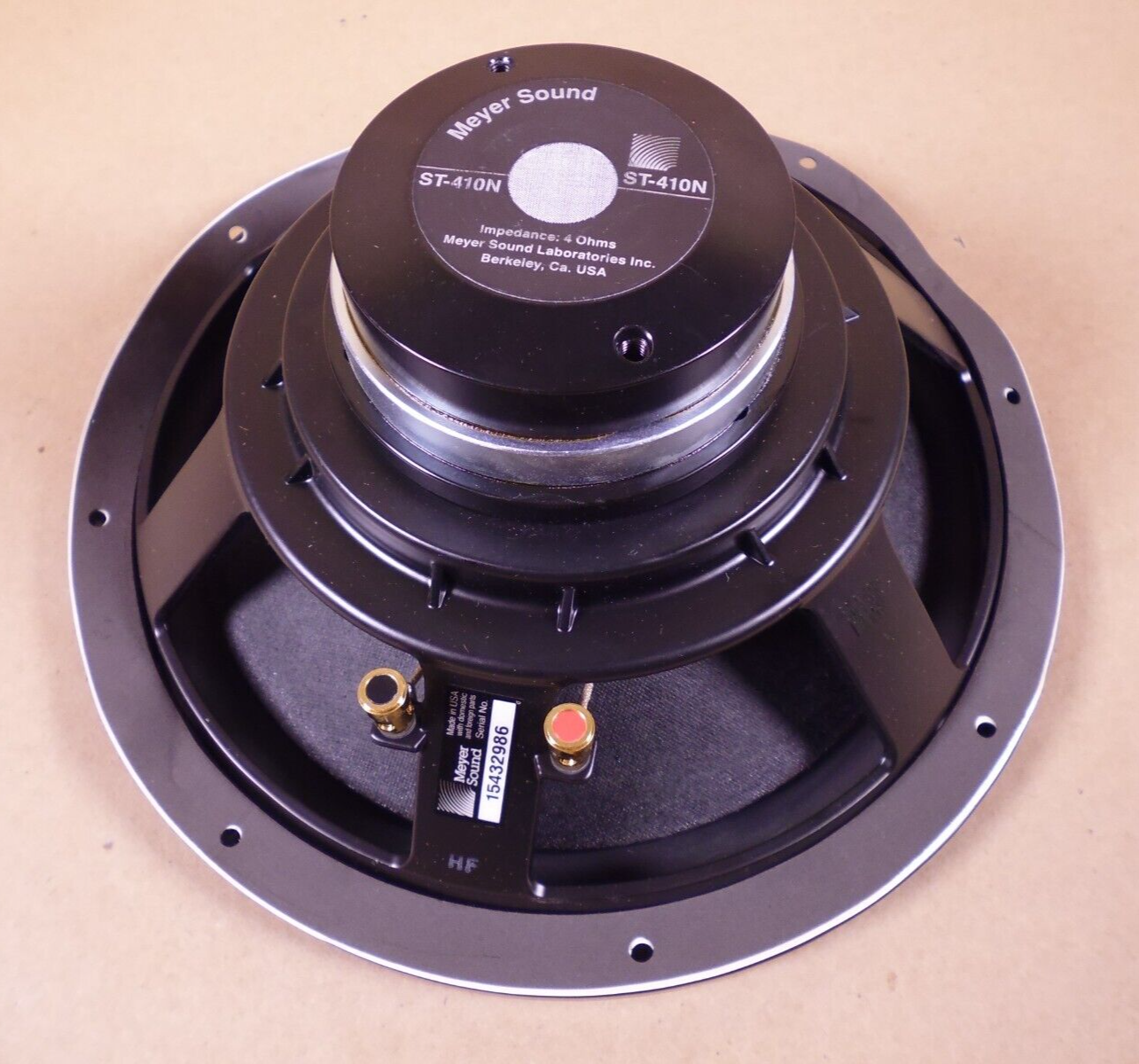 Meyer Sound ST-410N 4-Ohm Driver 10" For M2D MM-10 HMS-10 , 40.126.001.01 | Electrical MRO Replacement Parts &amp; Components and Commercial Electrical Supplies Company