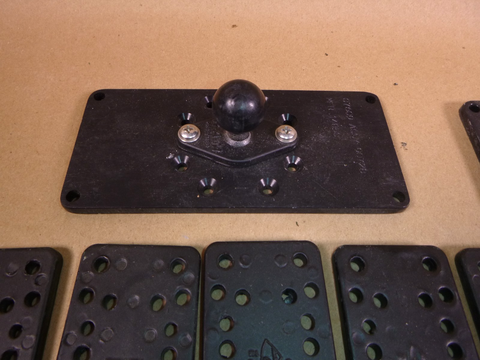 USED (Lot of 37 Pcs.) Ram Mounts Size B 1" Ball Assorted Mounts And Socket Arms | Industrial MRO Replacement Parts, Manufacturing Machine Parts & Components, Heavy Equipment Parts Supplier