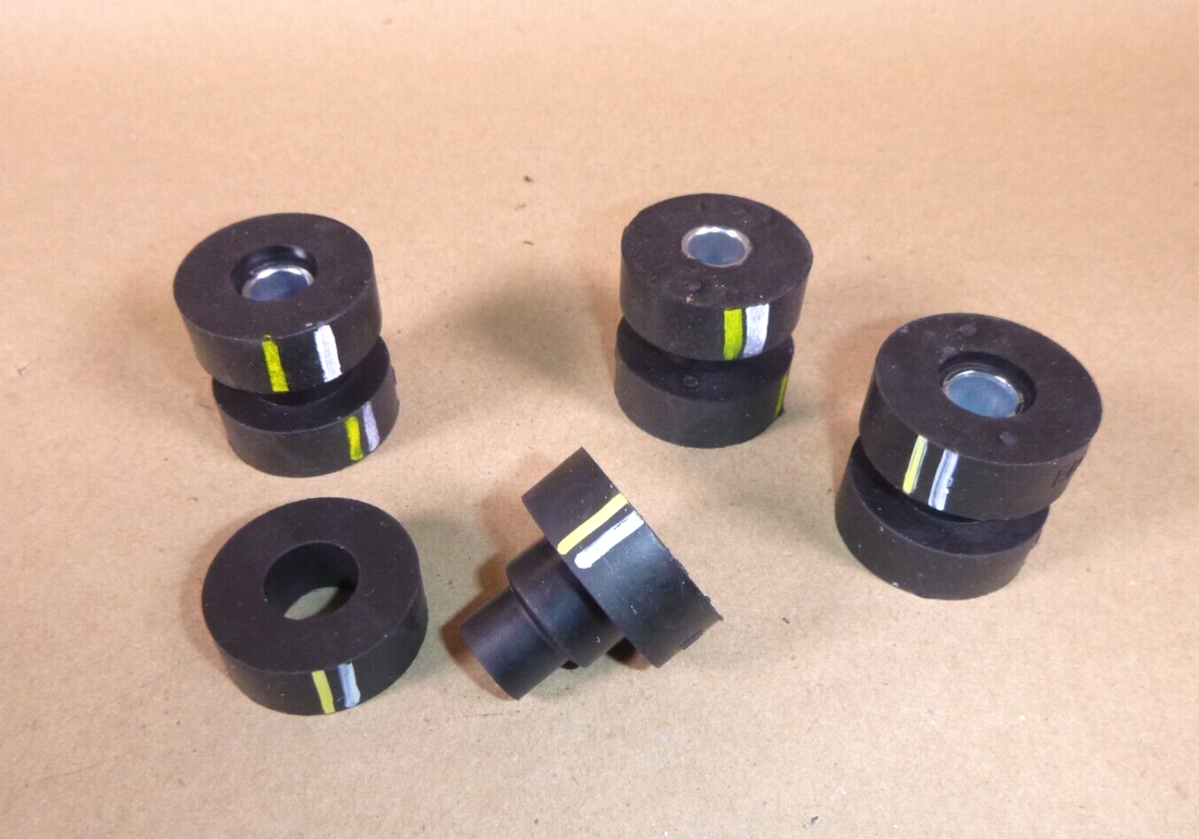 4x Rubber Vibration Mount Isolator Damper For 3/8" Bolt EBCO 2320, CB-2201-12 | Industrial Replacement Nuts &amp; Bolts Distributor and Machinery Screws &amp; Fasteners Supply