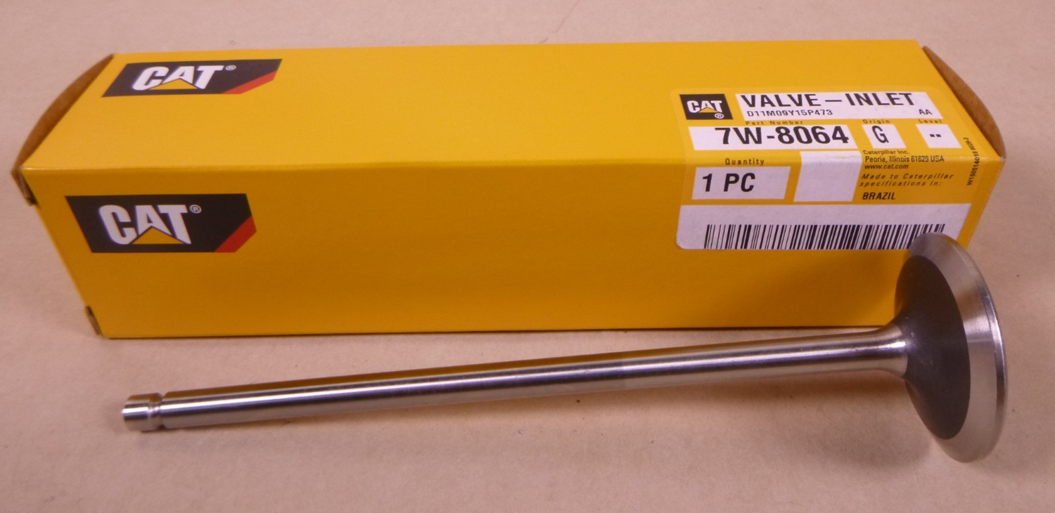 OEM CAT Caterpillar 7W-8064 Inlet Valve 47mm For 3114 3116 Engine Genuine