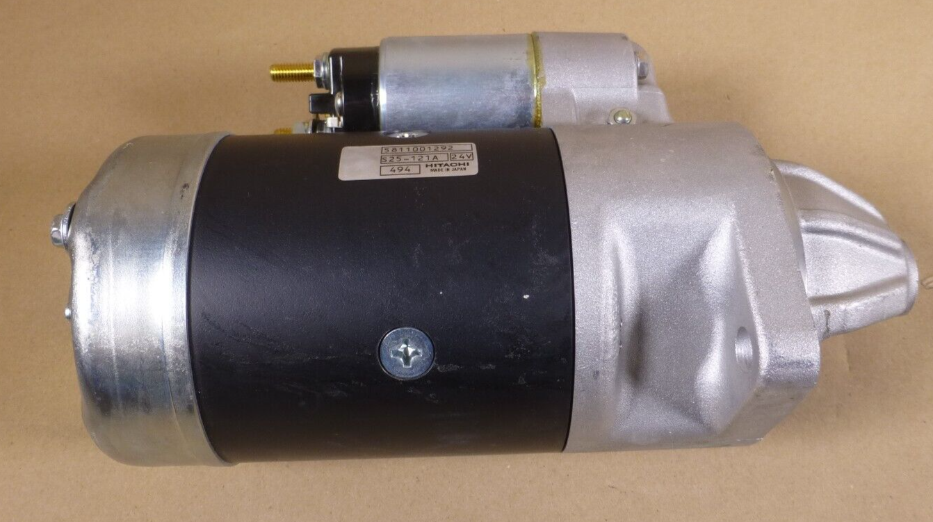 OEM Hitachi 5811001292 Starter S25-121A 24V C-190 C-240 Engine 1982-1995 GENUINE | Replacement Truck Parts, Trailer Accessories, Automobile Supplies, Car Parts &amp; Accessories