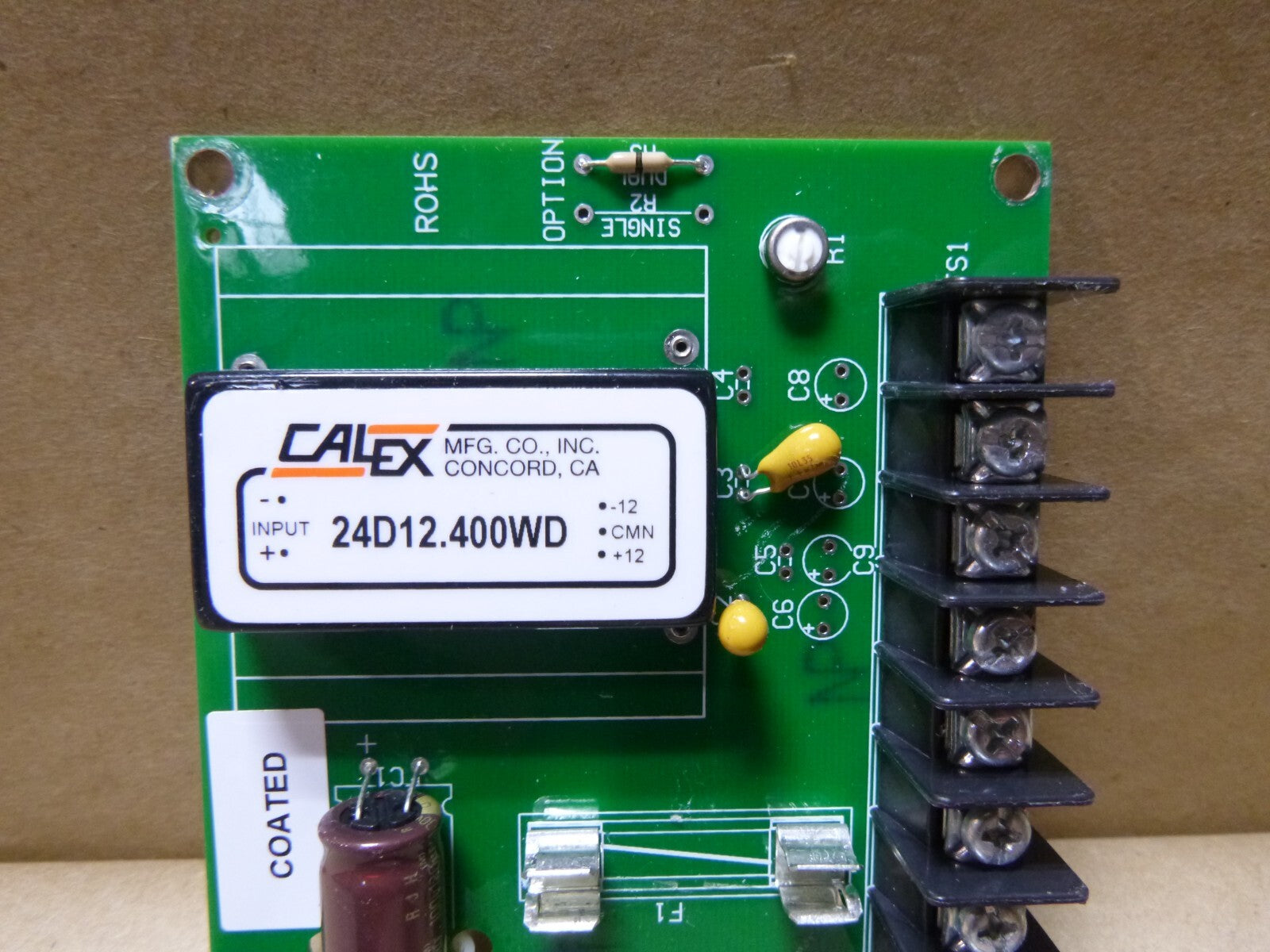 CALEX MS8-CD1.5 Dual Output DC - DC Chassis Mount Module | Electrical MRO Replacement Parts &amp; Components and Commercial Electrical Supplies Company