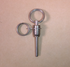 3/16" Shank x 0.90" Grip Length 17-4 Stainless Ball Lock Quick Release Pin USA | Industrial Replacement Nuts & Bolts Distributor and Machinery Screws & Fasteners Supply