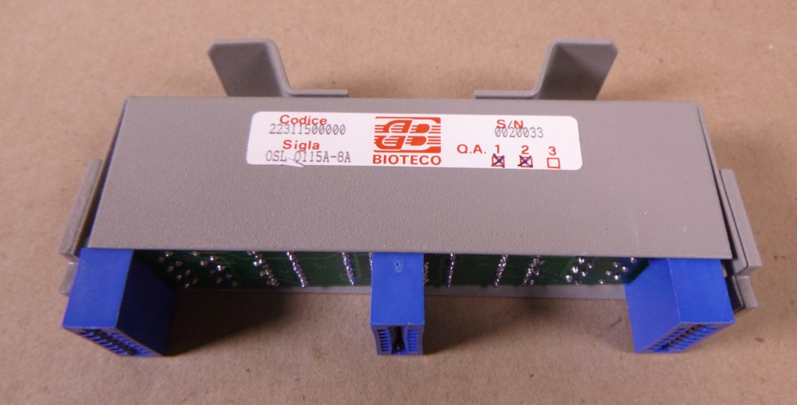 BIOTECO OSL 0115A-8A I/O DIG. MODULE 22311500000 | Electrical MRO Replacement Parts &amp; Components and Commercial Electrical Supplies Company
