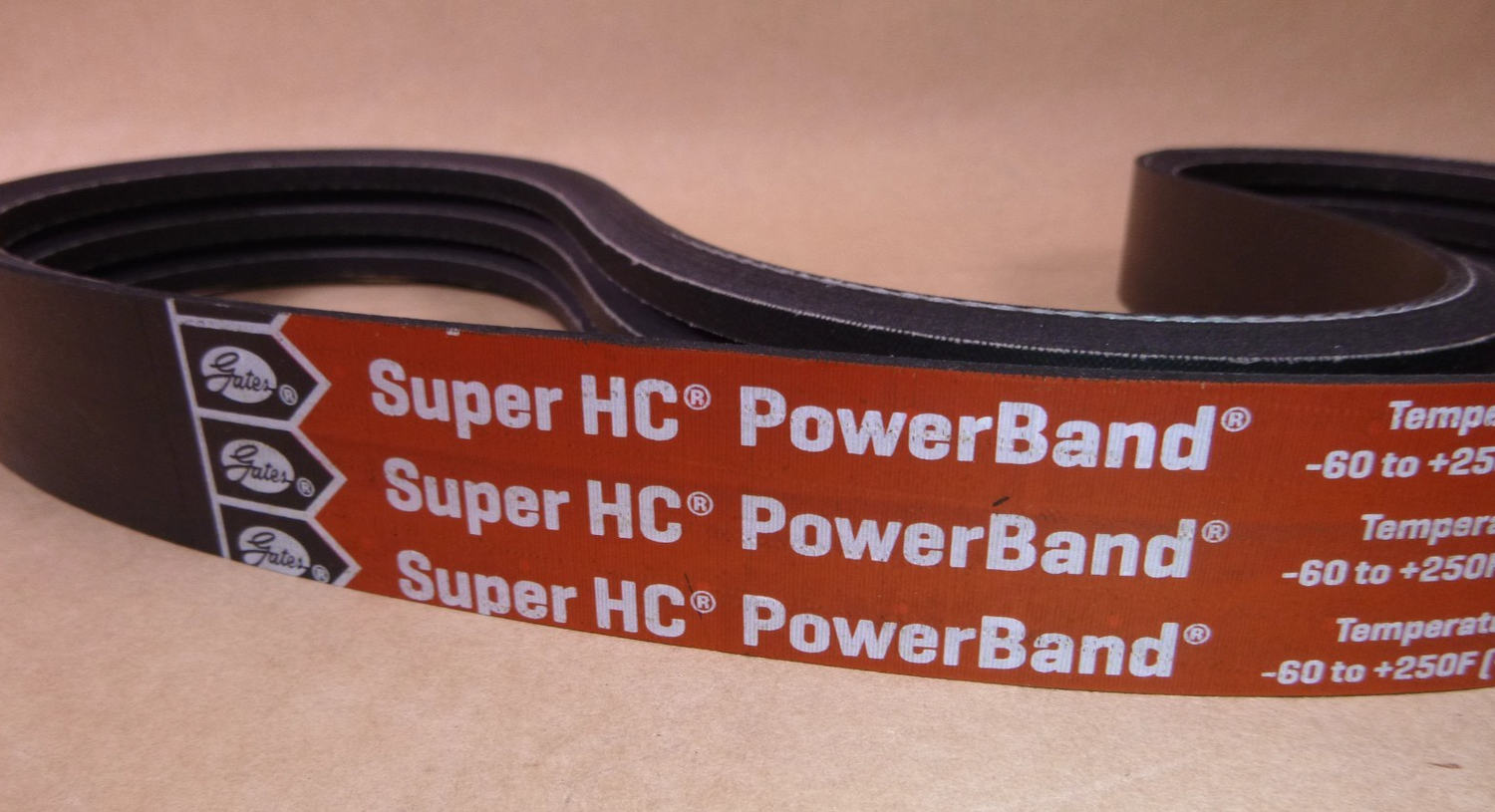 Gates Super HC PowerBand 3/3V450 - 3 Banded V-Belt - Made in USA