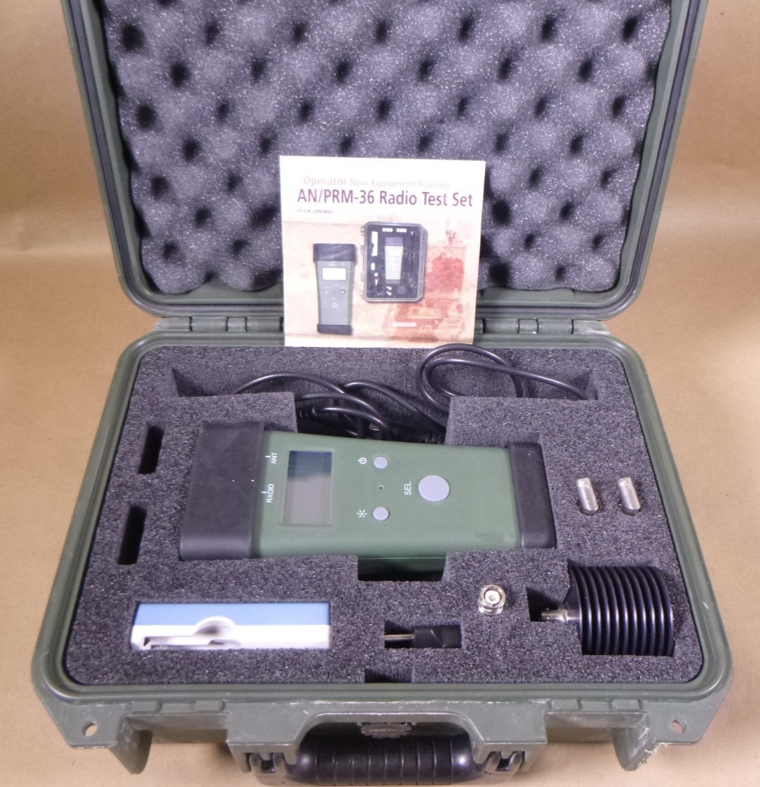 DRS AN/PRM-36 Radio Test Set 900858-001 900859-001 , 6625-01-581-8105