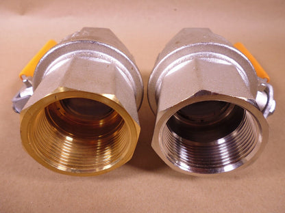 (4x) Parker BVG4-1.1/2L 1-1/2" Ball Valve Brass Female Thread BVGL Series | Industrial MRO Replacement Parts, Manufacturing Machine Parts &amp; Components, Heavy Equipment Parts Supplier