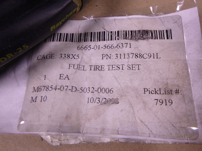 3113788C91 Fuel Tire Test Set 3113788C91L , 820895 , 6665-01-566-6371 | Replacement Truck Parts, Trailer Accessories, Automobile Supplies, Car Parts &amp; Accessories